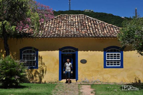 A antiga casa de Anita Garibaldi, em Laguna, no sul de Santa Catarina
